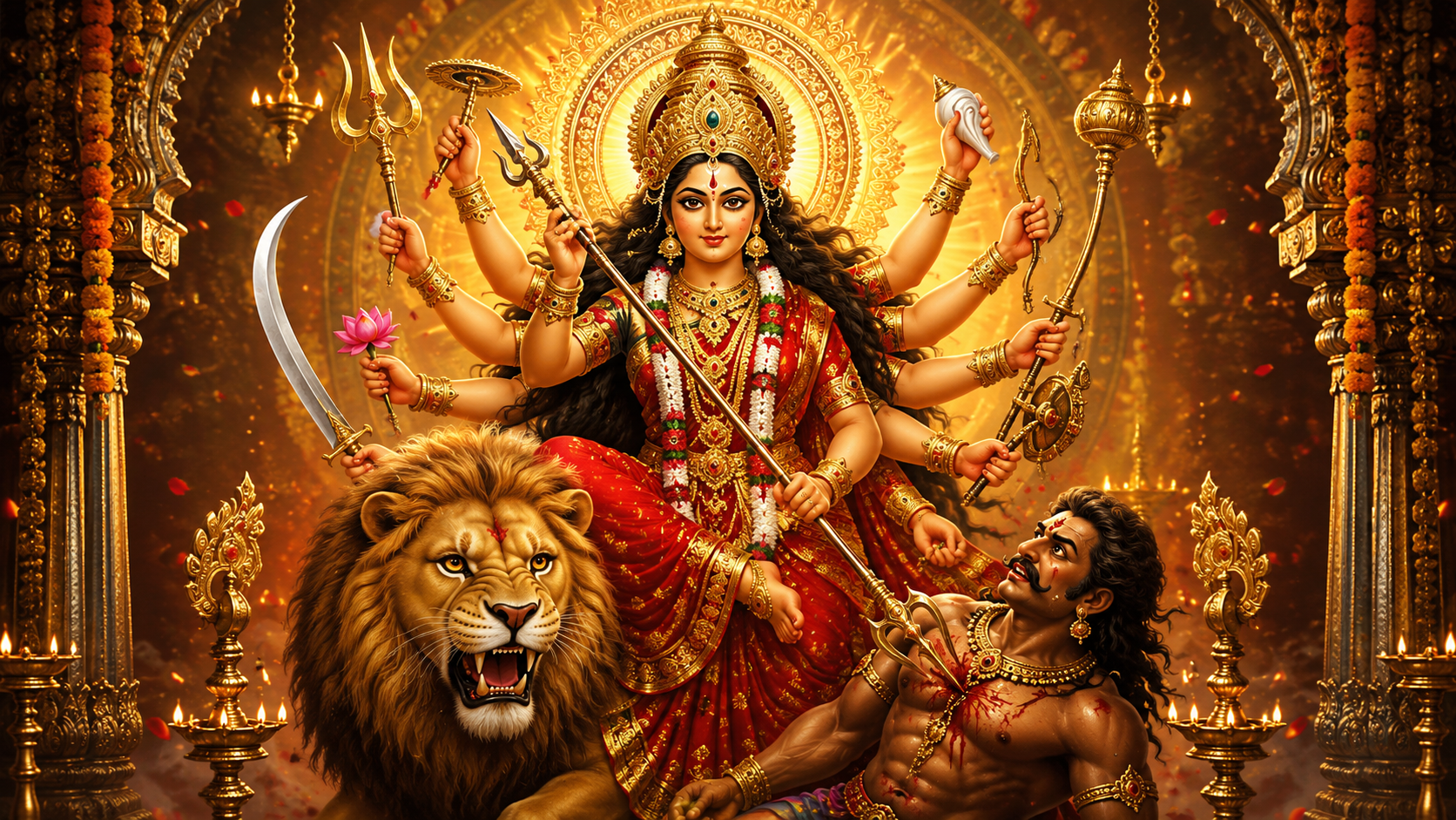 Beautiful image of Maa Durga